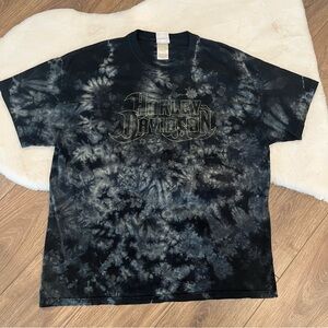 Harley-Davidson Smokey Mountains Tie Dye Graphic Tee 2XL